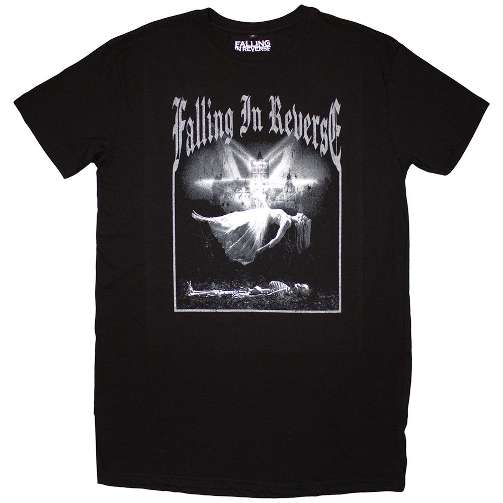 Falling In Reverse - Floating T-Shirt-Kleid - Schwarz